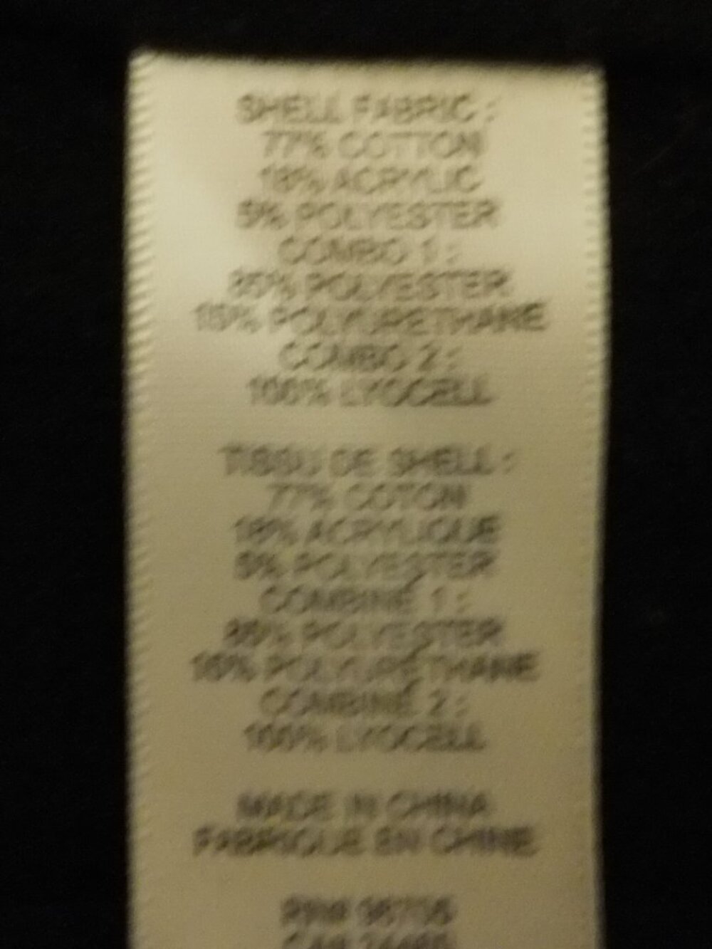 Rebecca Taylor Jacket Womens 4 Full Zip Raw Edges Black White Cotton Blend Lined - Picture 6 of 7